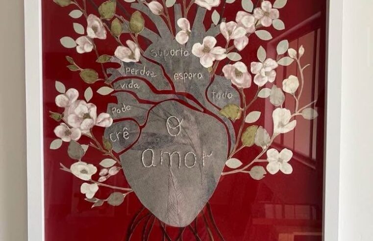 Professor está com a exposição “Recortes e fragmentos de memórias” no Centro Cultural 