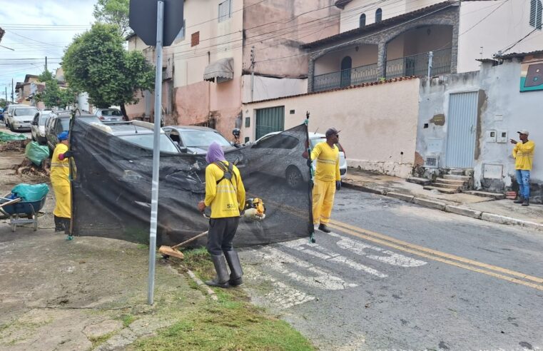Prefeitura intensifica serviços de limpeza, capina e varrição em todas as regiões de Montes Claros