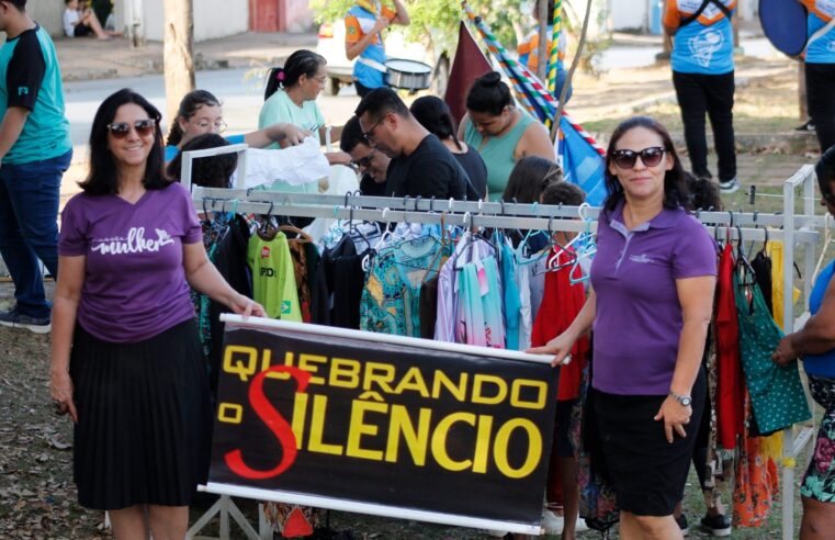 Mais de 220 mil revistas e folhetos são distribuídos nas ações do projeto Quebrando o Silêncio no Norte e Noroeste de MG