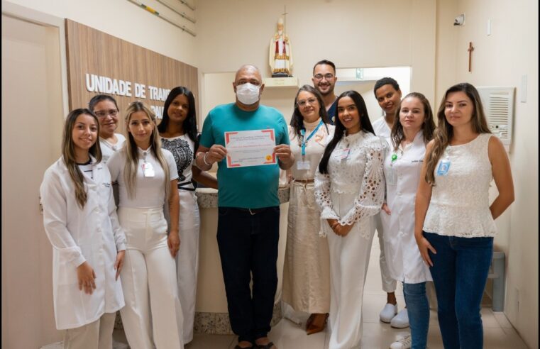 Santa Casa Montes Claros celebra marco histórico com a realização do 100º Transplante de Medula Óssea Autólogo