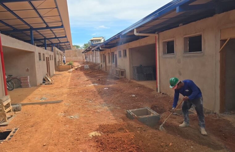 Avançam as obras de nova escola no Bairro Interlagos e reforçam a rede municipal de ensino