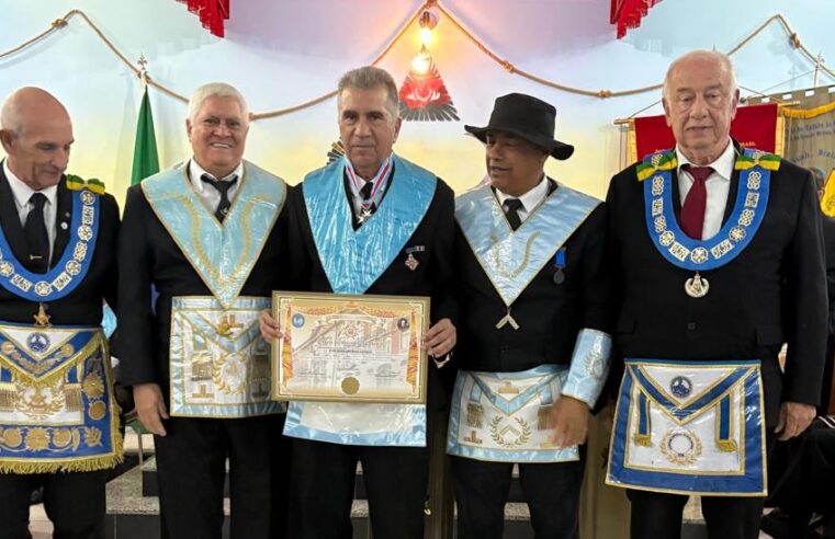 RECONHECIMENTO | José Geral Maia Batista recebe Comenda Dom Pedro I por 45 anos de atividade maçônica
