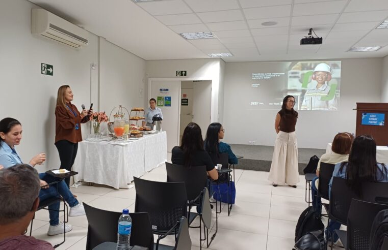 SESI Vida promove diálogo e prevenção sobre saúde mental no ambiente profissional