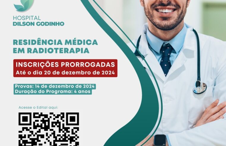 HDG prorroga inscrições para Residência Médica em Radioterapia