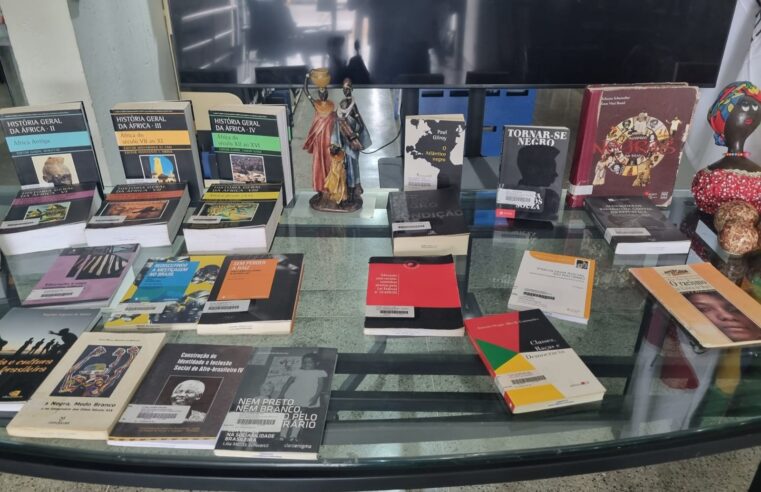 Unimontes promove exposição de livros sobre a consciência negra