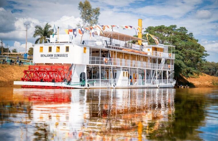 Festival Sabiá traz grandes atrações para Pirapora a bordo do Vapor Benjamim Guimarães