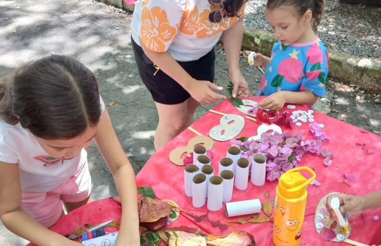 Carnaval Sustentável encanta crianças na Oficina da Natureza