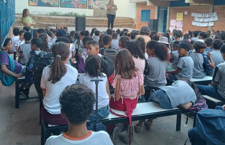 Prefeitura leva Educação Ambiental para a Escola Estadual Américo Martins