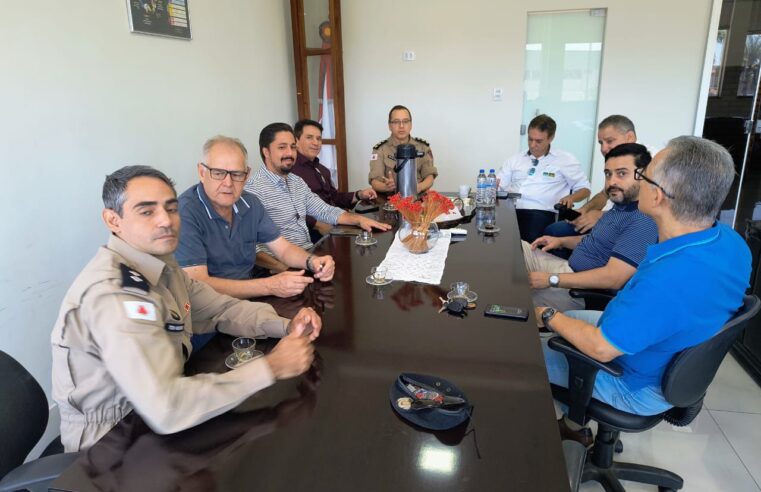 CDL Montes Claros e Polícia Militar discutem segurança do comércio local