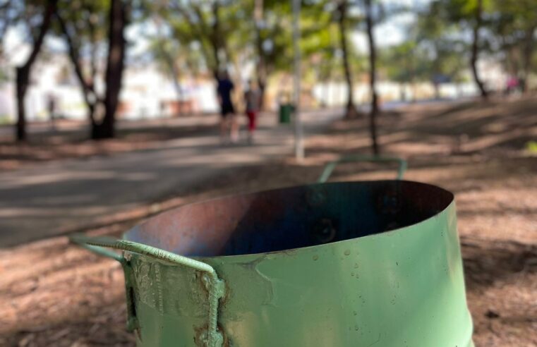 Prefeitura pede aos visitantes dos parques que os mantenham limpos