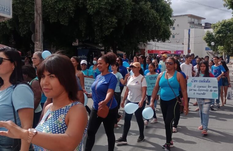 Prefeitura participa de caminhada pela conscientização do Autismo em Pirapora