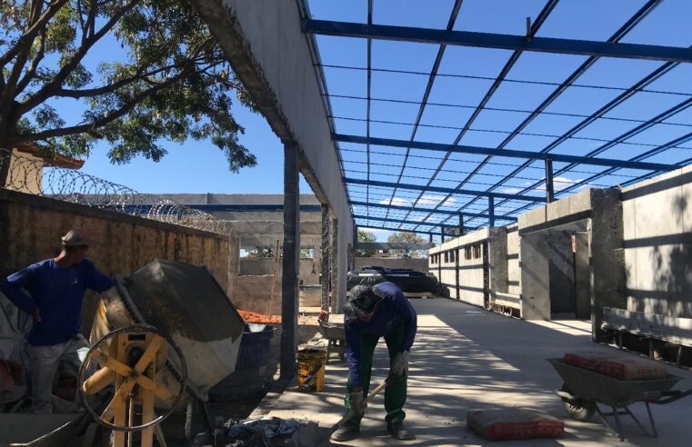ENSINO INFANTIL | Avançam as obras do CEMEI no bairro Planalto