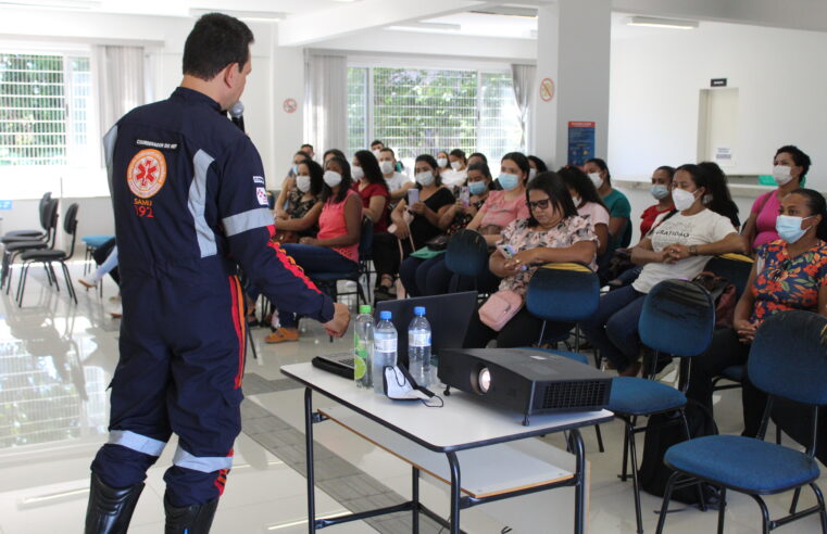 SAMU capacita profissionais de saúde em Janaúba e Monte Azul