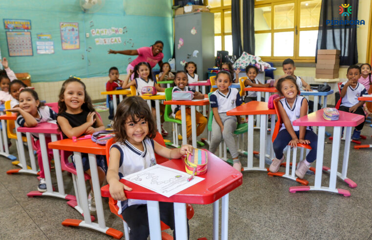 Vai começar o processo de cadastramento escolar para a Educação Infantil em Pirapora