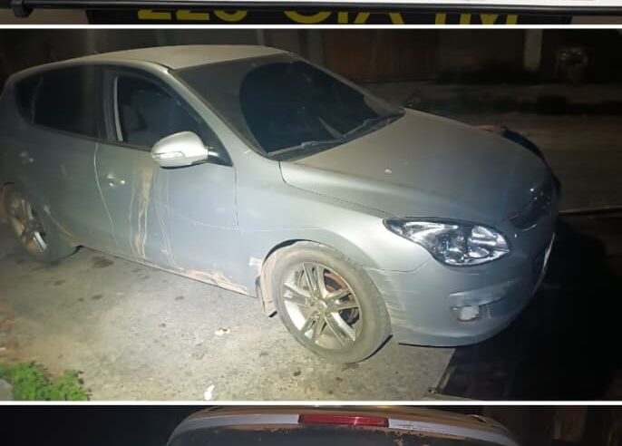 PM prende casal, apreende drogas e recupera carro furtado