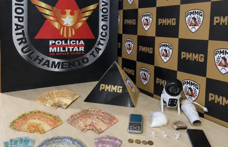 Polícia Militar apreende adolescente e drogas durante operação em Gouveia