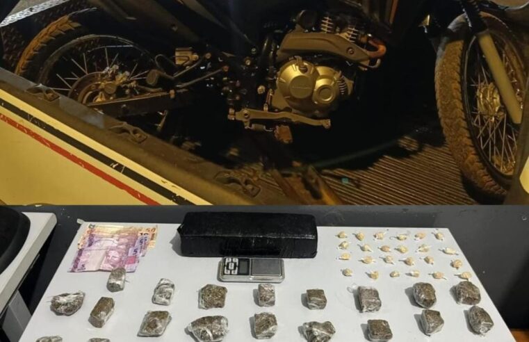 SÃO FRANCISCO | Polícia Militar prende suspeito e apreende grande quantidade de substâncias semelhantes a drogas