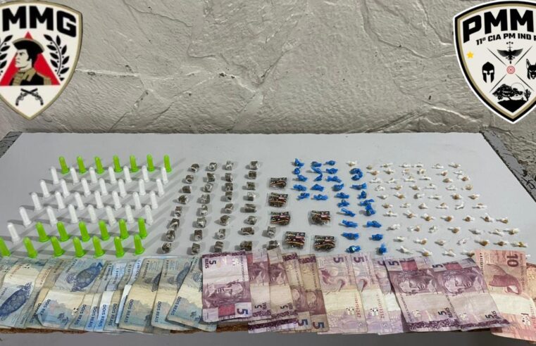 Polícia Militar apreende adolescente e grande quantidade de substâncias semelhantes a drogas em Montes Claros