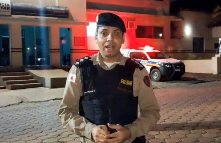 BOCAIUVA: Polícia Militar realiza a prisão de suspeito de homicídio