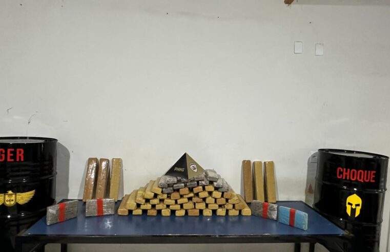 BAIRRO PARQUE SUL | Perseguição na LMG-653 termina com prisão e apreensão de grande carga de drogas