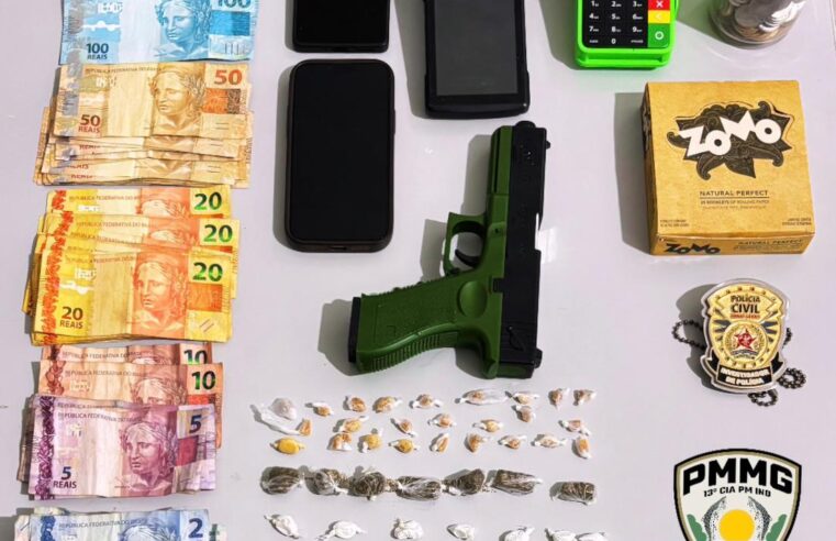 BAIRRO VILA SÃO FRANCISCO DE ASSIS | GEPAR realiza operação e prende suspeito por tráfico de drogas em Montes Claros