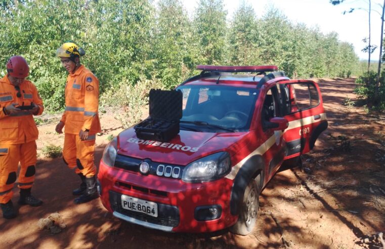 Corpo de Bombeiros localiza homem desaparecido após buscas em área rural de Engenheiro Navarro