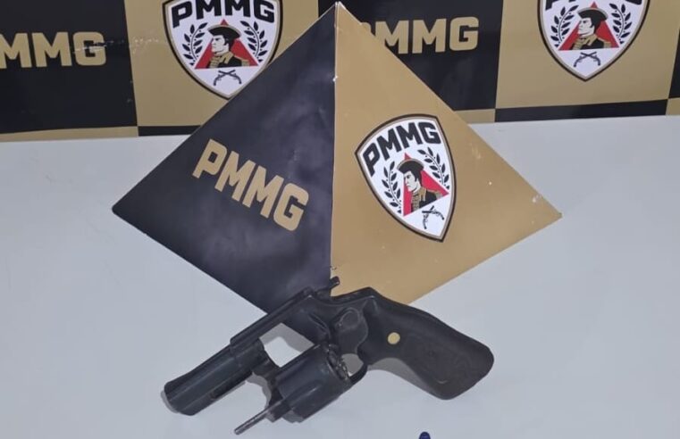 NOVA PORTEIRINHA | Polícia Militar prende jovem por posse ilegal de arma de fogo