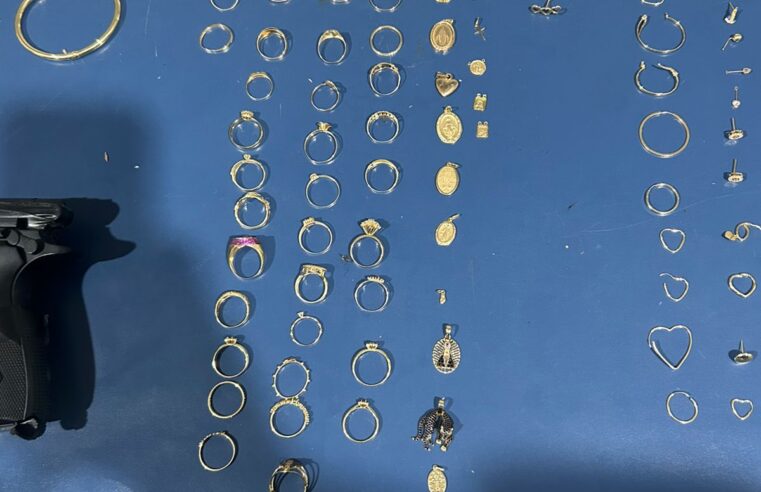 MONTES CLAROS | Polícia Militar prende suspeito de assalto milionário a joalheria