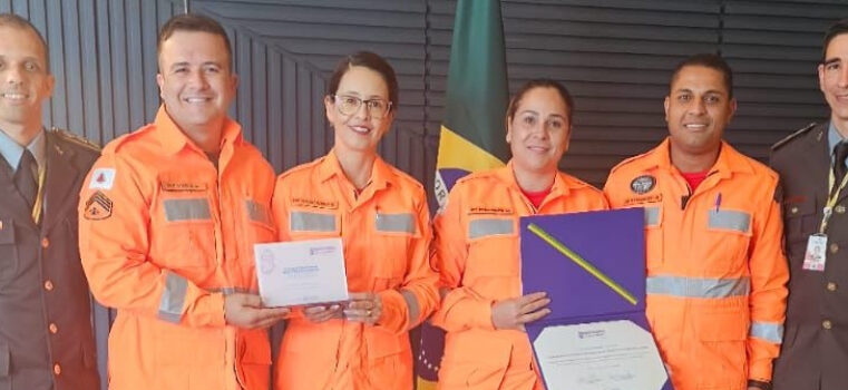 Projeto do Corpo de Bombeiros Militar de Minas Gerais é premiado na Câmara dos Deputados em Brasília