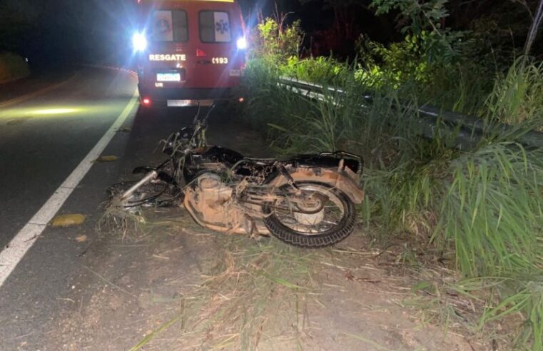 Acidente na AMG 3220 em Janaúba deixa uma vítima fatal e outra ferida