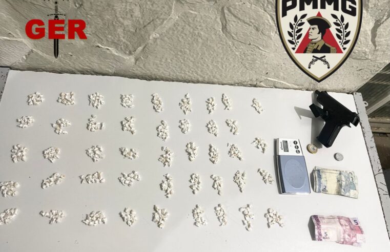 MONTES CLAROS | Polícia Militar prende suspeito e apreende substâncias semelhantes a drogas no bairro Morrinhos