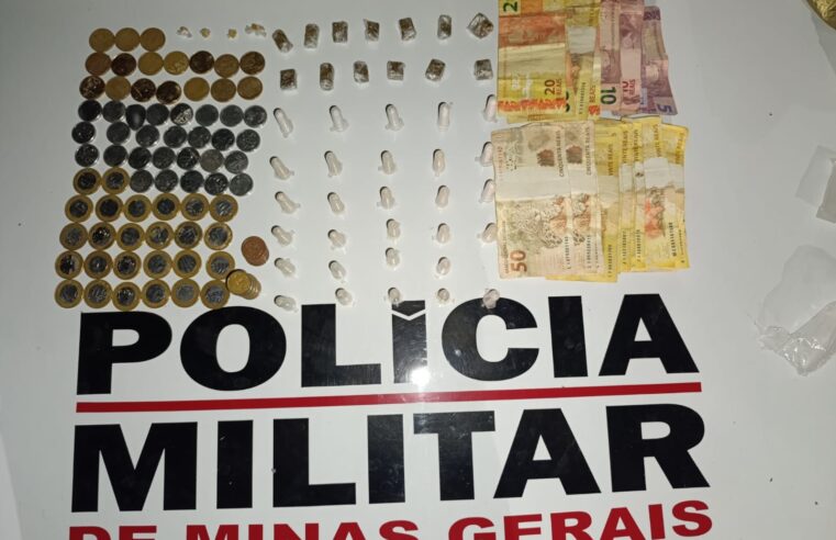 Polícia Militar apreende adolescentes suspeitos de tráfico de drogas em Montes Claros e localiza substâncias ilícitas e dinheiro em espécie
