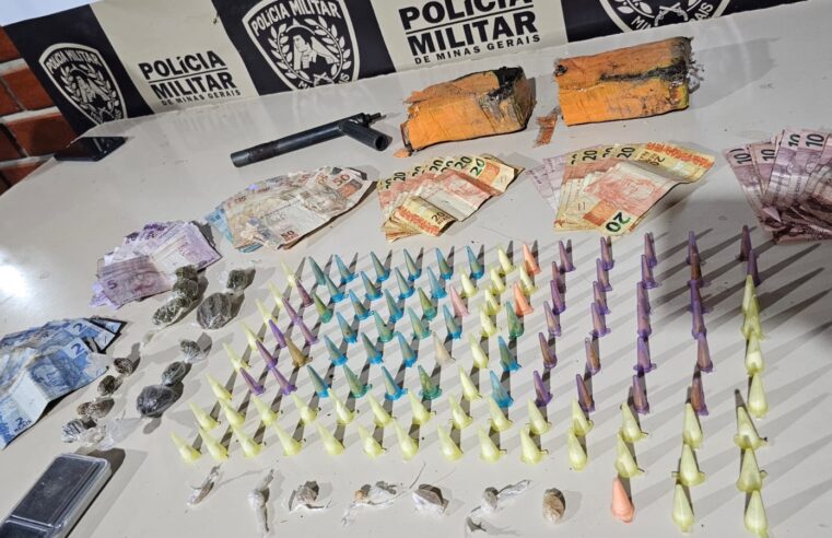 JANUÁRIA | Polícia Militar prende suspeito e apreende substâncias semelhantes a drogas