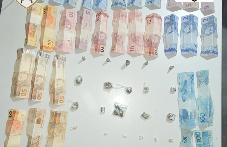 MONTES CLAROS | Polícia Militar prende suspeito e apreende drogas no Village do Lago II