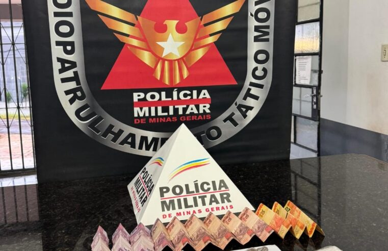 PMMG prende autor por tráfico de drogas em Diamantina