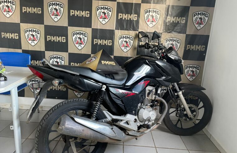 Polícia Militar prende homem suspeito de receptação e apreende motocicleta com indícios de adulteração em Pintópolis