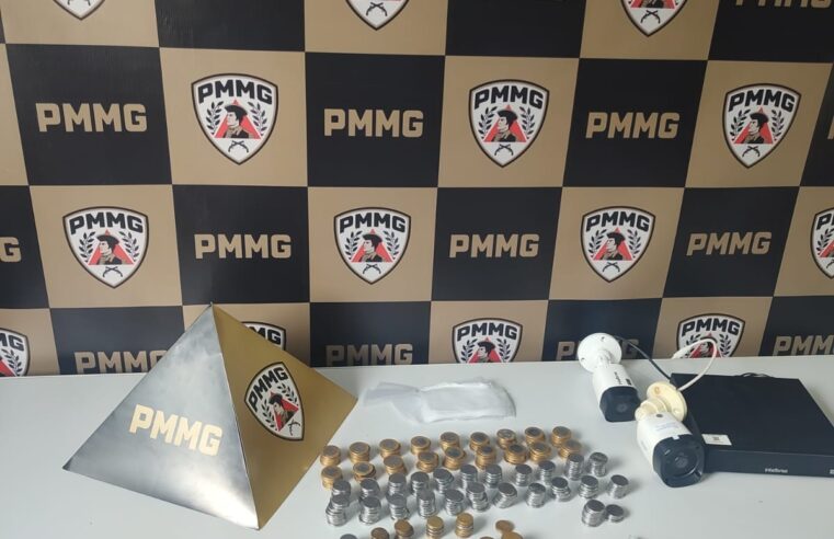 Polícia Militar prende suspeito e apreende materiais ligados ao tráfico em Gouveia