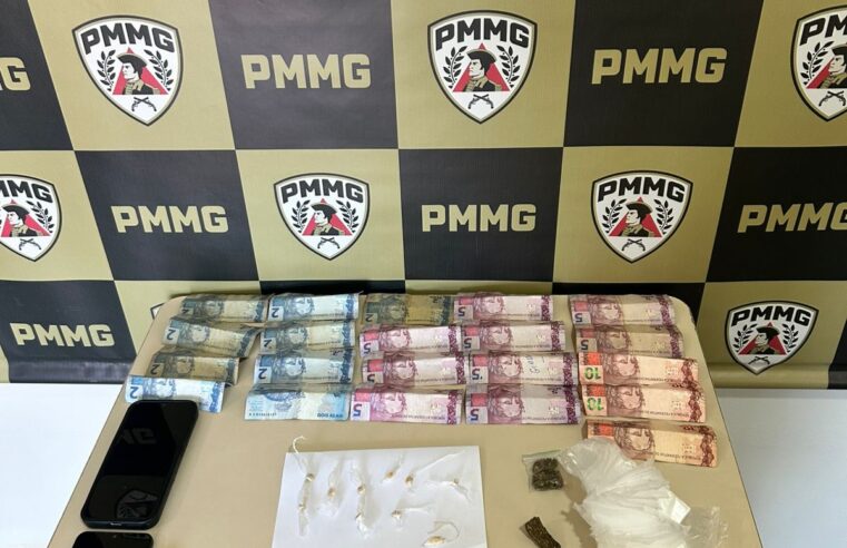 DATAS | Polícia Militar prende três suspeitos por associação ao tráfico de drogas