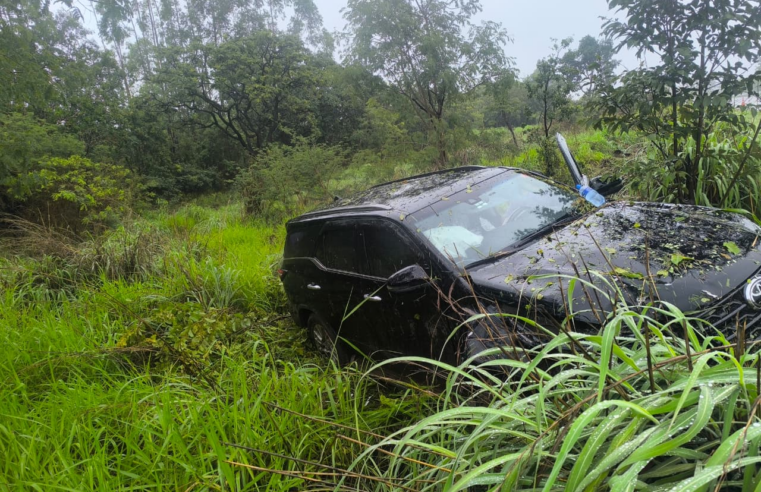 Acidente com caminhonete deixa uma vítima na MGC-135, em Joaquim Felício