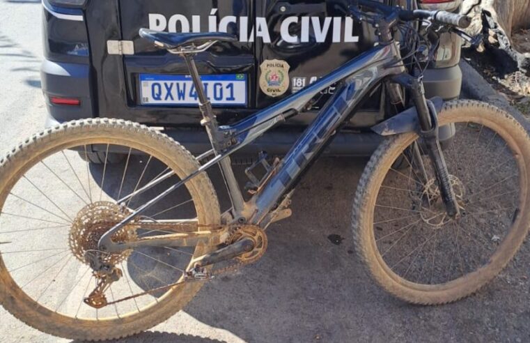Bicicleta elétrica de R$ 49 mil furtada em condomínio é recuperada em menos de 24 horas