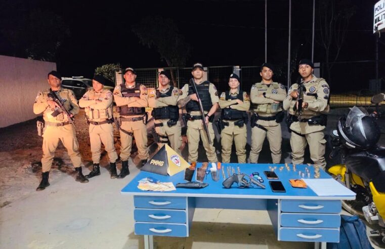 Polícia mineira captura homem com revólver e munições após latrocínio na Bahia