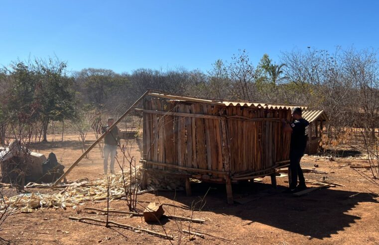 Suspeito de homicídio é apreendido com drogas em aldeia indígena no Norte de Minas