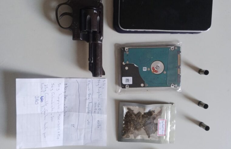 Suspeito de duplo homicídio é preso em flagrante em Montes Claros durante operação da Polícia Civil