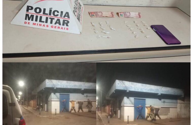 MIRABELA | Polícia Militar prende suspeito e apreende substâncias semelhantes a drogas