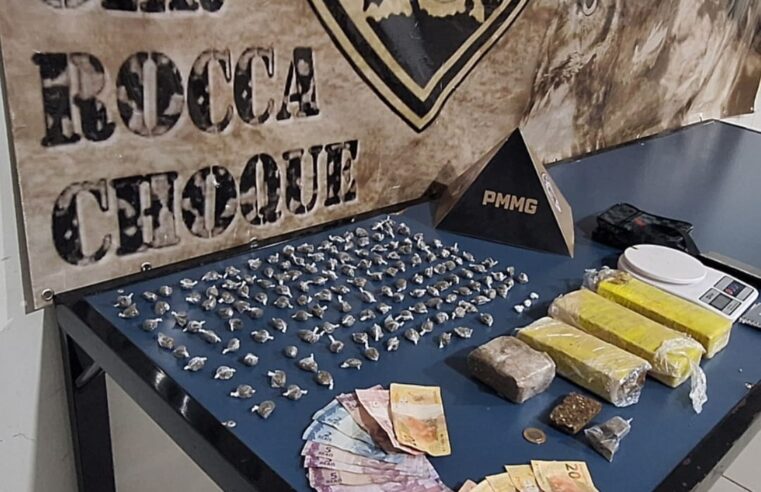 MONTES CLAROS | Polícia Militar desarticula ponto de tráfico de drogas no bairro Ciro dos Anjos