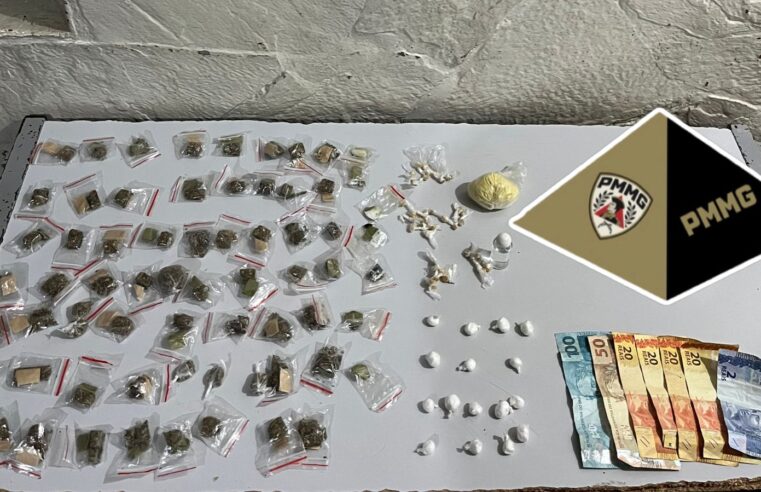 BAIRRO NOVO DELFINO | Jovem é preso por tráfico de drogas no bairro Novo Delfino