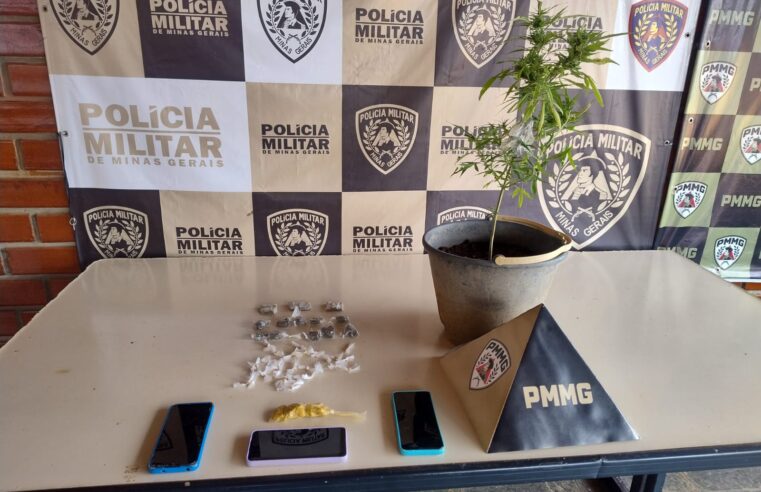 PM cumpre mandados, prende suspeitos e desarticula pontos de tráfico em Pedras de Maria da Cruz e Januária