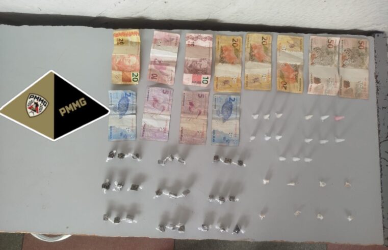 Polícia Militar prende suspeitos e apreende substâncias semelhantes a drogas em Montes Claros