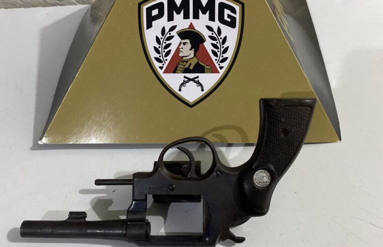 Polícia Militar apreende revólver calibre .38 durante operação no Distrito Industrial de Montes Claros
