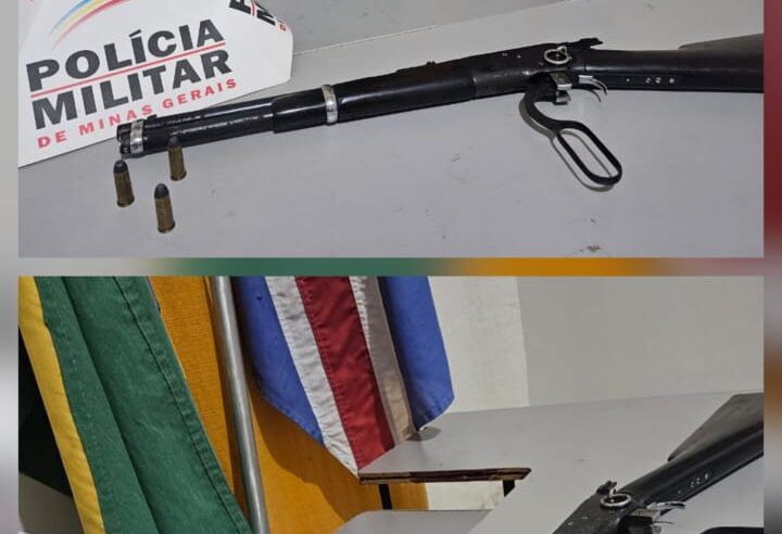 Polícia Militar prende homem por posse ilegal de arma de fogo em Bonito de Minas